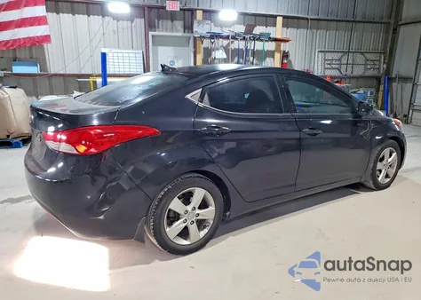 2013 Hyundai Elantra Gls из США, поврежденный, VIN 5NPDH4AEXDH421633